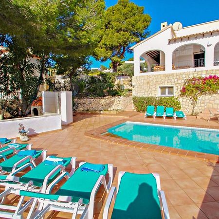 Dos Chicas - Sea View Villa With Private Pool In Moraira Теулада Екстер'єр фото