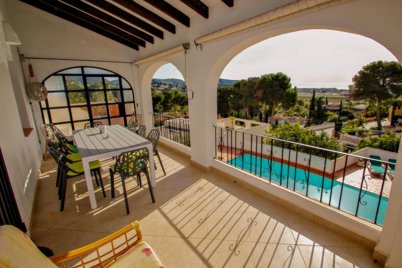 Dos Chicas - Sea View Villa With Private Pool In Moraira Теулада Екстер'єр фото