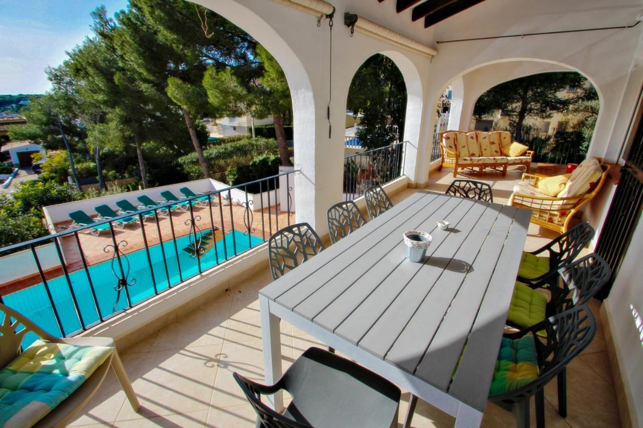 Dos Chicas - Sea View Villa With Private Pool In Moraira Теулада Екстер'єр фото