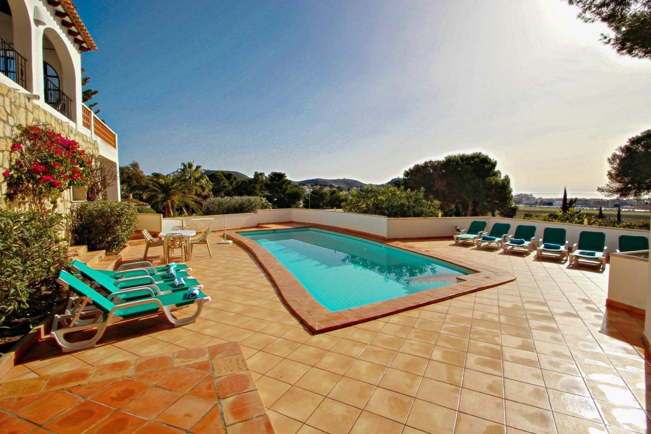 Dos Chicas - Sea View Villa With Private Pool In Moraira Теулада Екстер'єр фото
