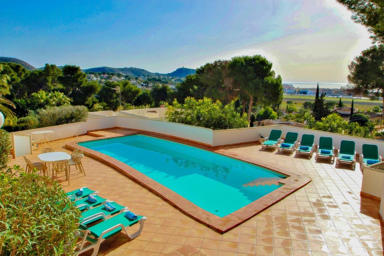Dos Chicas - Sea View Villa With Private Pool In Moraira Теулада Екстер'єр фото