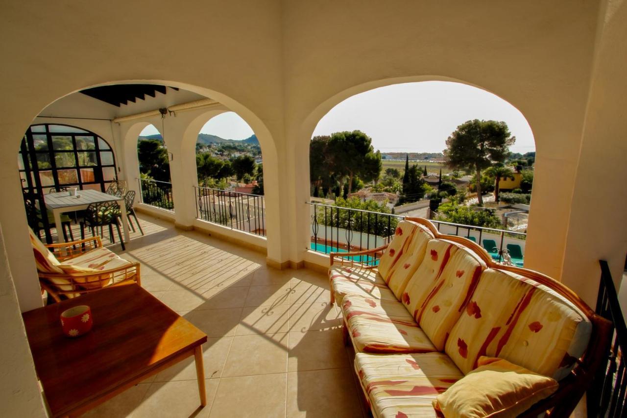Dos Chicas - Sea View Villa With Private Pool In Moraira Теулада Екстер'єр фото